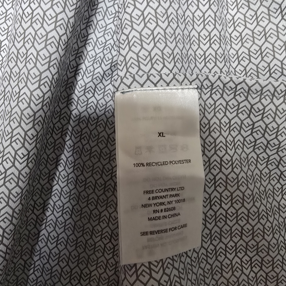 Free Country Gray Patterned Jacket - Picture 2 of 4